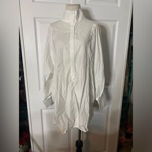 Zanzea White Button-Up Shirt – Men’s XXL (New with Tags)